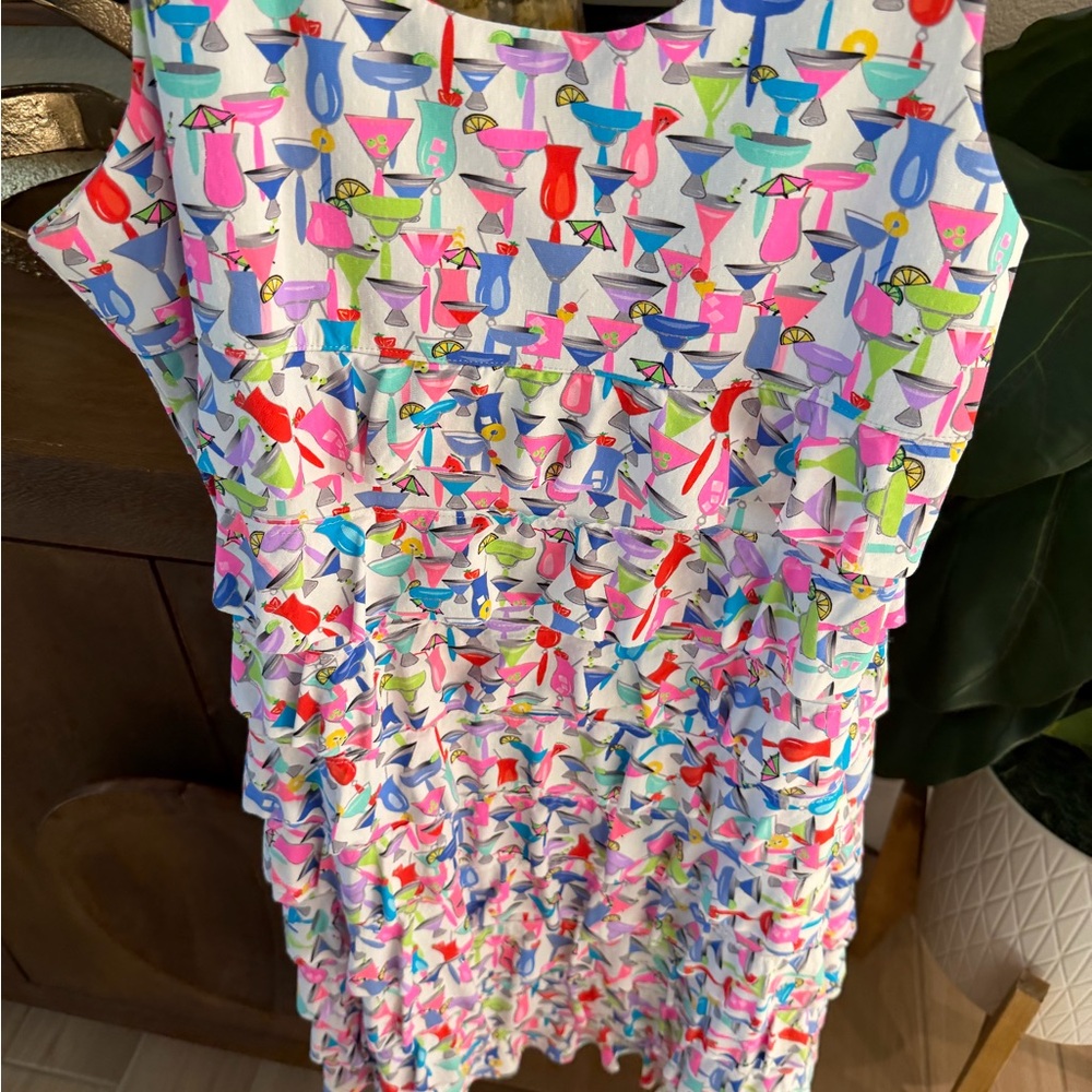 BeachTime Colorful Patterned Martini Dress